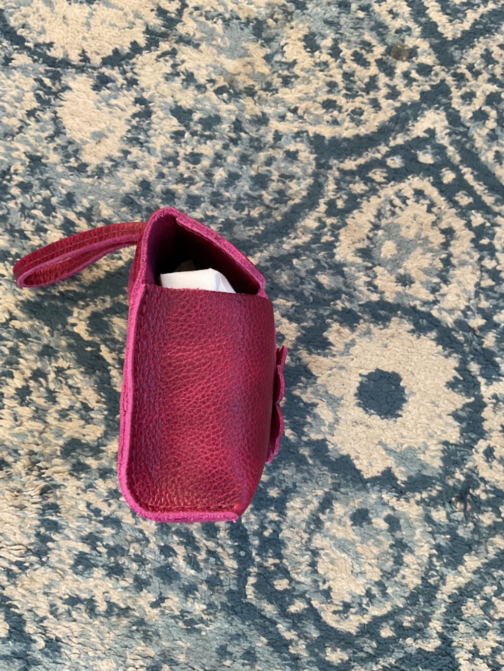 Portland Leather Goods Blooming wristlet - Picture 4 of 5